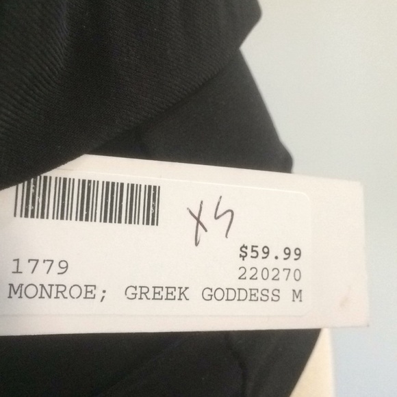 Forplay Greek Goddess Top XS w/Rhinestones. NWT - Picture 6 of 8